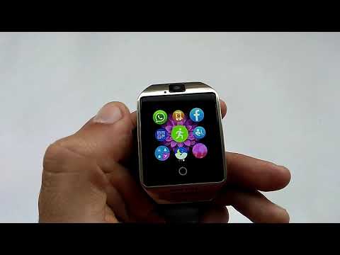 Видео: Смарт часы Q18 Smartwatch с SIM, microSD, камерой (обзор, настройка, отзывы, инструкция на русском)