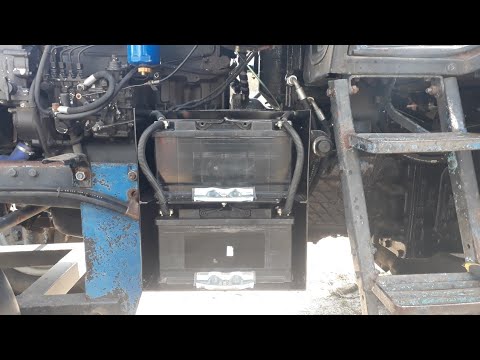 Видео: мТз-82 ящик акомуляторов
