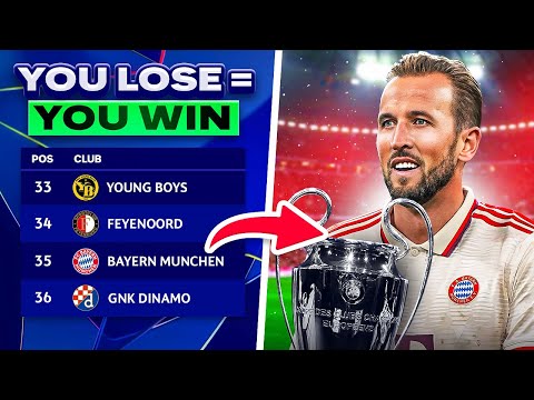 Видео: Лига чемпионов, но проигравшие выходят!
