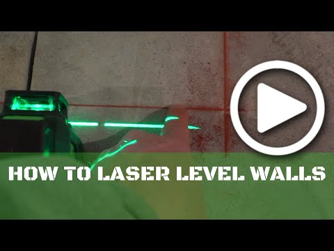 Видео: Как построить идеальные стены с помощью лазерного уровня (идеально ровные стены!)