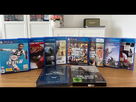 Видео: Моя коллекция игр на PlayStation 4 ( 3 часть )