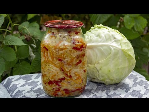 Видео: Салат из КАПУСТЫ на зиму