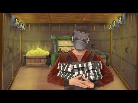 Видео: Сколько ресурсов в закрытом бункере Раст/Rust