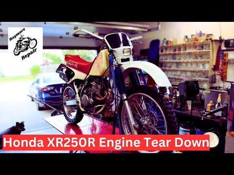 Видео: Разборка и осмотр двигателя мотоцикла Honda XR250R Dirt Bike. Что нужно, чтобы он снова был в раб...