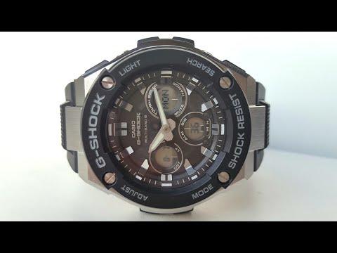 Видео: G-Steel. Casio G-Shock GST-W300. Обзор\Review