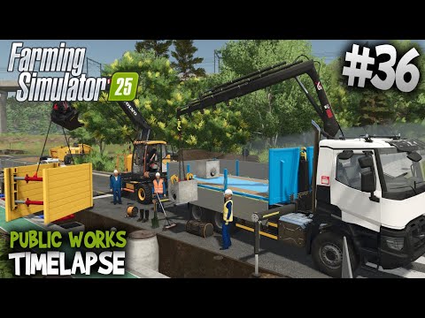 Видео: 💧 Последние штрихи на линии водоснабжения 🚜 Volvo EWR150 и Renault K480 Multilift🚧 FS25