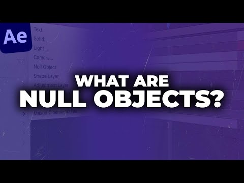 Видео: Что такое нулевые объекты? Учебное пособие по Adobe After Effects