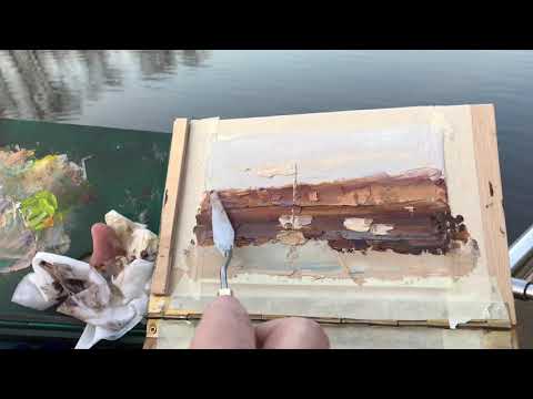 Видео: Охота за этюдами #2 Техника масляной живописи