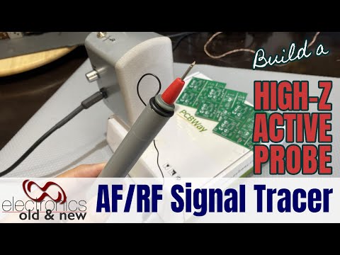 Видео: Создайте высокоомный активный ВЧ/АЧ-пробник с усилителем. Идеально подходит для ремонта радиоприё...