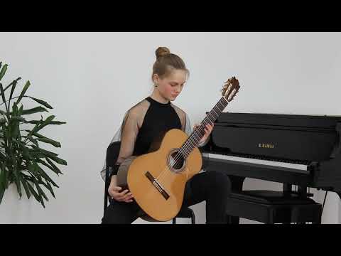 Видео: Леженина Софья, г. Кумертау РБ, М.Джулиани "Рондо",В.Козлов "Восточный танец"