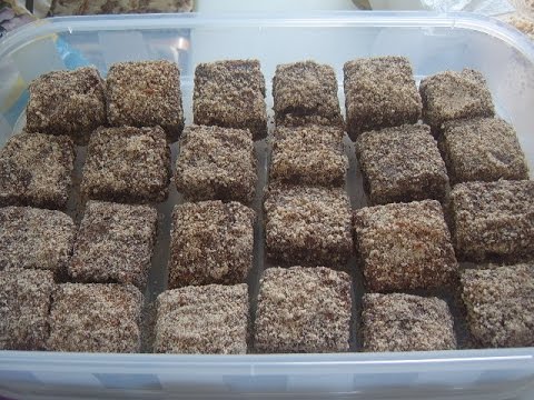 Видео: Пирожные Ламингтон