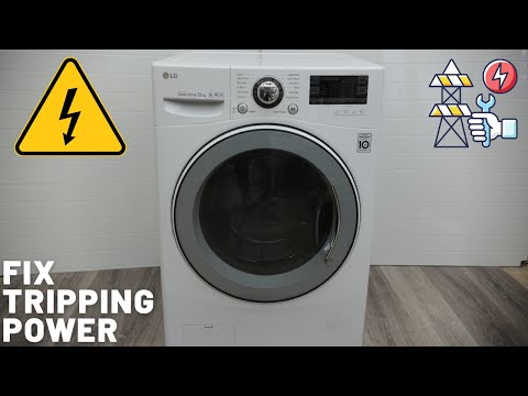 Видео: Отключение питания стиральной машины LG: простое решение