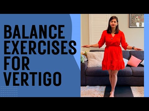 Видео: Упражнения на равновесие при головокружении | Избавьтесь от головокружения и улучшите равновесие ...