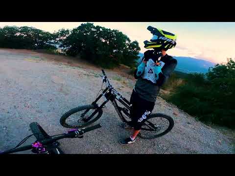 Видео: Вечерняя Алушта | Сокрабли - Лучистое | mtb