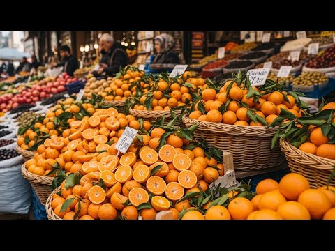 Видео: Сезонные фрукты Аланьи, ноябрь 2025 - Турция