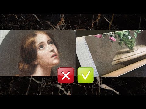 Видео: #152. Вышивка фона БЕЗ ПОЛОС! Мой выстраданный метод...