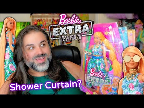 Видео: Barbie Extra Fancy (цветочное платье из двух частей) 🌸🌼🌺 Обзор!