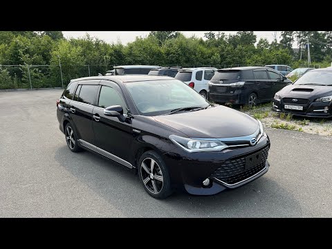 Видео: Обзор Toyota Corolla Fielder 2016 Комплектация WxB Гибрид