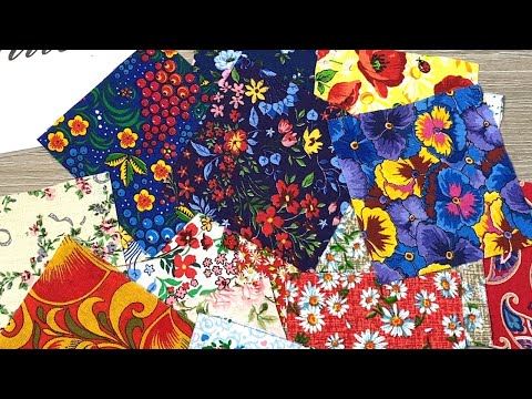 Видео: Придумала новый способ как шить из лоскутков DIY мастер класс
