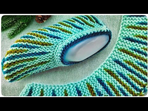 Видео: 🙀 ШЕДЕВР!!! Вязаные СЛЕДКИ  на двух спицах!!!👌СЛЕДКИ БЕЗ ШВОВ