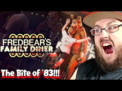 Видео: Укус 83-го (часть 2) • Семейная закусочная Fredbear's • Финал #РЕАКЦИЯ FNAF!!!
