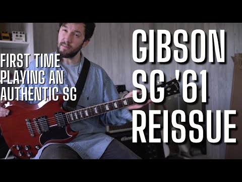 Видео: Gibson SG '61 Reissue 2002 || МОИ ПЕРВЫЕ ВПЕЧАТЛЕНИЯ, демо и обзор