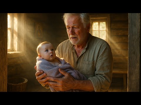 Видео: В заброшенной избе дед нашёл младенца. Он взял его на руки — и в ту же секунду дом…