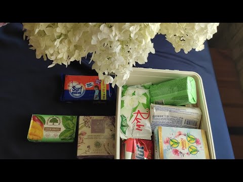 Видео: Распаковка/мыло июля/ASMR