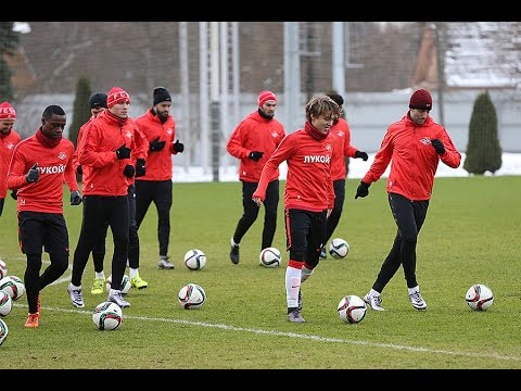 Видео: Открытая тренировка «Спартака» в Тарасовке