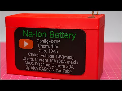 Видео: Аккумулятор будущего (Na-Ion) своими руками