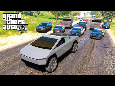 Видео: ГАНГСТЕР УГНАЛ НОВУЮ TESLA CYBERTRUCK ИЛОНА МАСКА! - GTA 5 РЕАЛЬНАЯ ЖИЗНЬ ФРАНКЛИНА #11 (ГТА 5 МОДЫ)