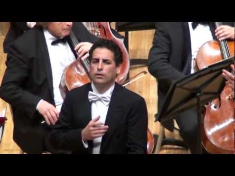 Видео: Хуан Диего Флорес в ММДМ 31.12.2012г. - Una furtiva lagrima