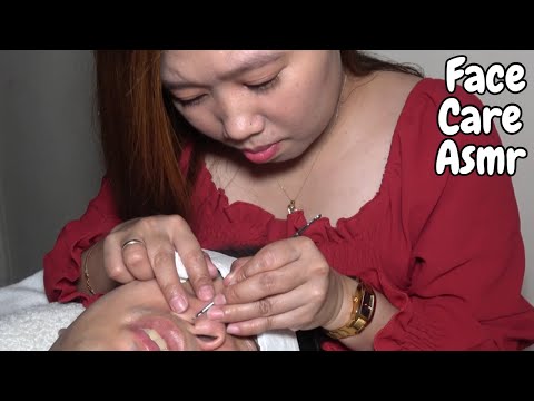 Видео: Она почистила мои поры на носу… Так приятно｜ASMR