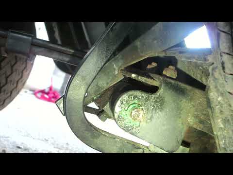 Видео: Ремонт рычага стояночного тормоза гольф-кара EZ Go.