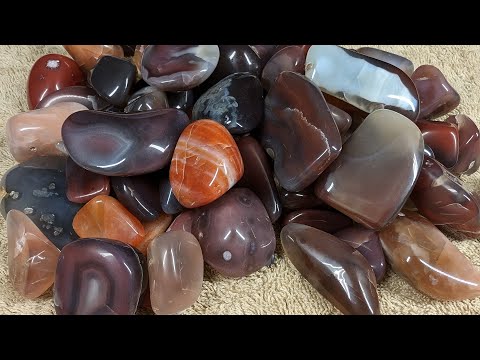 Видео: Падающие мозамбикские агаты из Рок-Шед