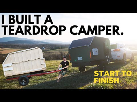 Видео: Я построил себе Teardrop Camper с нуля - ПОЛНАЯ СБОРКА.