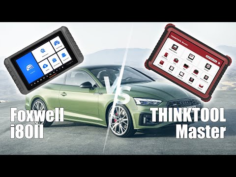 Видео: Сравнение Foxwell i80II и Thinktool Master на Audi A5 2018
