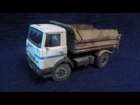 Видео: Обзор модели МаЗ 5551 1/43 (глубокая доработка)