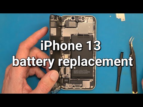 Видео: Пошаговое руководство по замене аккумулятора iPhone 13