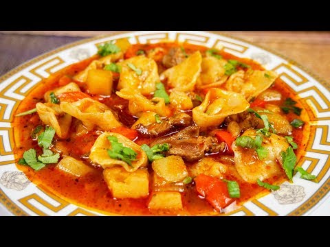 Видео: Чучвара по-цыгански. Первое и второе в одной тарелке. Gipsy cuisine.