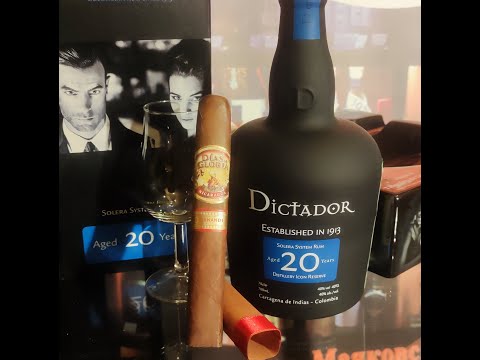 Видео: Выпуск №134 - Новогодний выпуск! Ром Dictador 20 и сигара Dias de Gloria