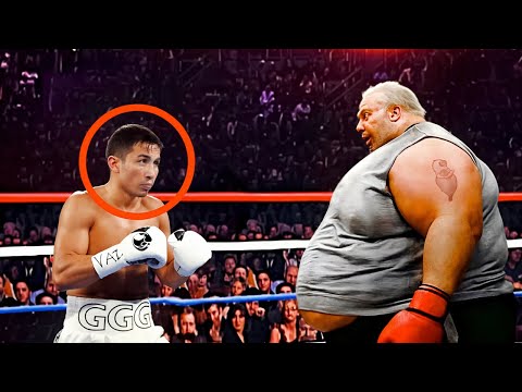 Видео: Геннадий Головкин против Дерзкого Гиганта | На Это Было Страшно Смотреть