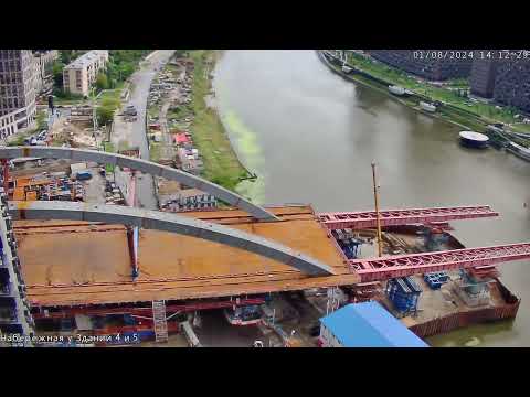 Видео: 01.08.24: Мост выползает из-за ЖК…