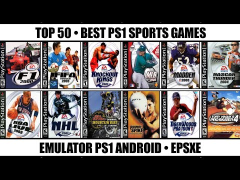Видео: 50 лучших спортивных игр для PS1 | Лучшие игры для PS1 | Эмулятор PS1 для Android