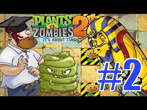 Видео: Plants vs Zombies 2 - ДРЕВНИЙ ЕГИПЕТ: 4-10 Уровни - Прохождение [Ancient Egypt]