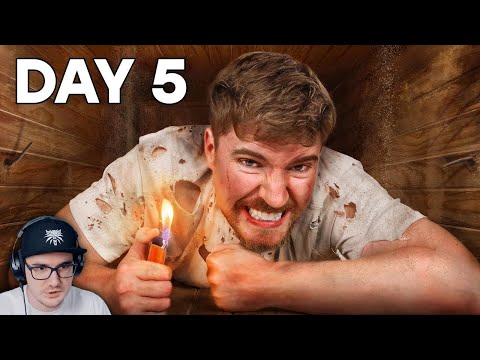 Видео: Я Провел 7 Дней Погребенный Заживо ► Мр Бист (MrBeast) | Реакция