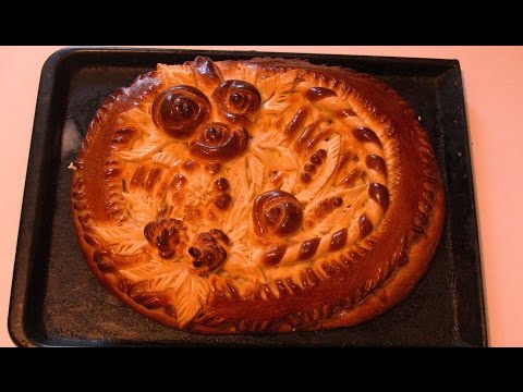 Видео: Пирог с яблоками.(Дрожжевое тесто) / Pie with apples. (Yeast dough)