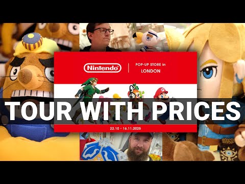 Видео: Мы посетили временный магазин Nintendo в Лондоне — вот что внутри!