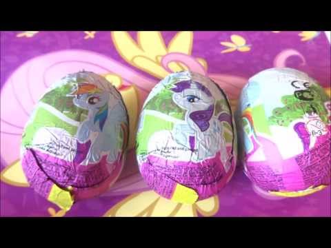 Видео: Обзор шоколадных яиц от Danli My Little Pony