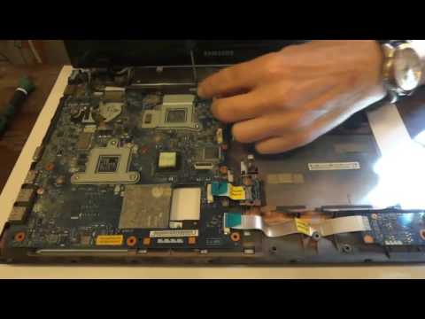 Видео: Ноутбук Samsung NP350E5C-S06RU. Разборка, чистка, замена термопасты.